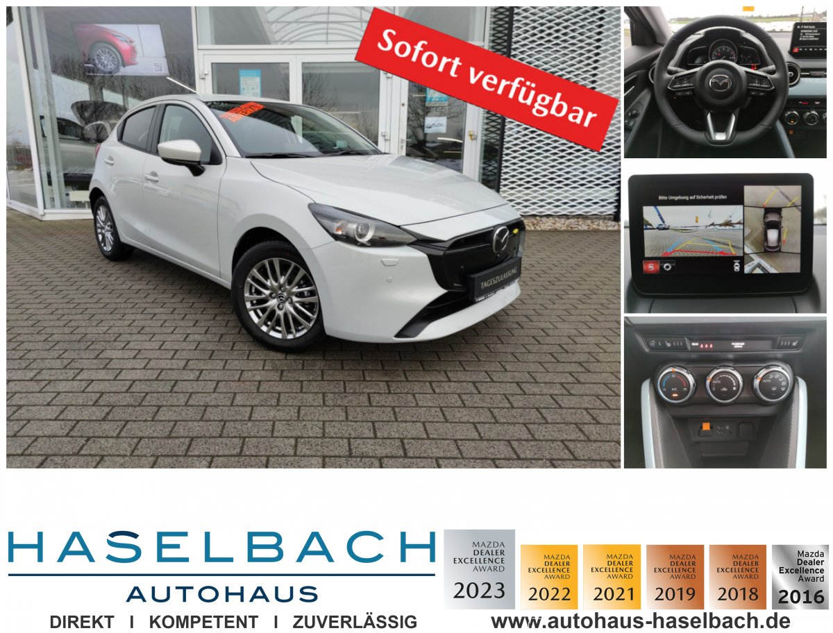 Mazda 2 2 EXCLUSIVE LogIn Matrix Sitzheizg 360° Klimaaut - 