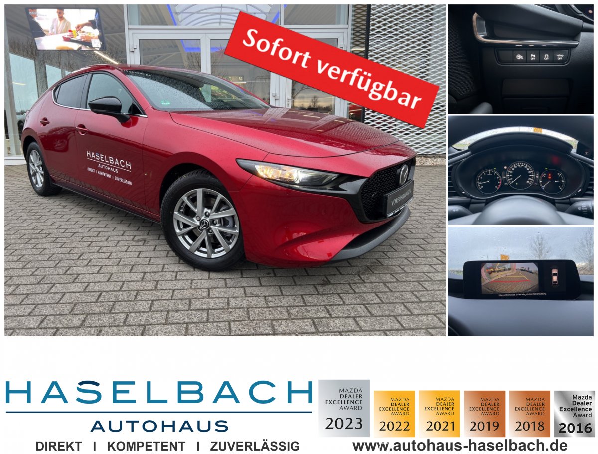 Mazda 3 3 Homura LogIn RFK ACC HUD LED Klimaaut Leasing- - 