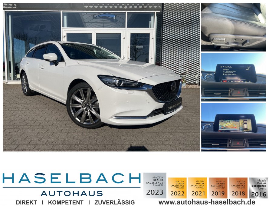 Mazda 6 6 Exclusive Leder Sitzh hinten 360° LogIn BOSE K - 