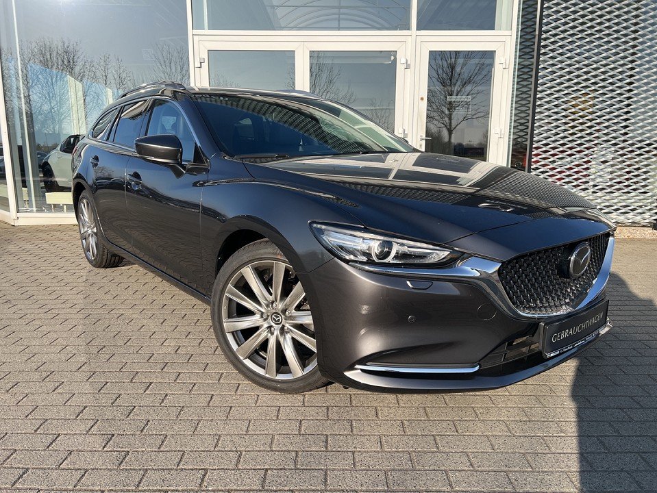 Mazda 6 6 Exclusive Leder BOSE Matrix 360° Sitzh Tempo N - 