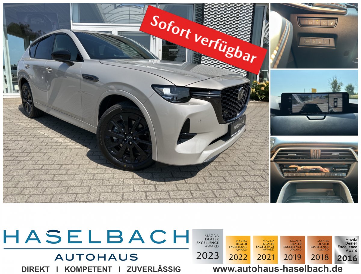 Mazda CX-60 CX-60 Homura Sitzbelüftung MRCC Leder BOSE Matri - 