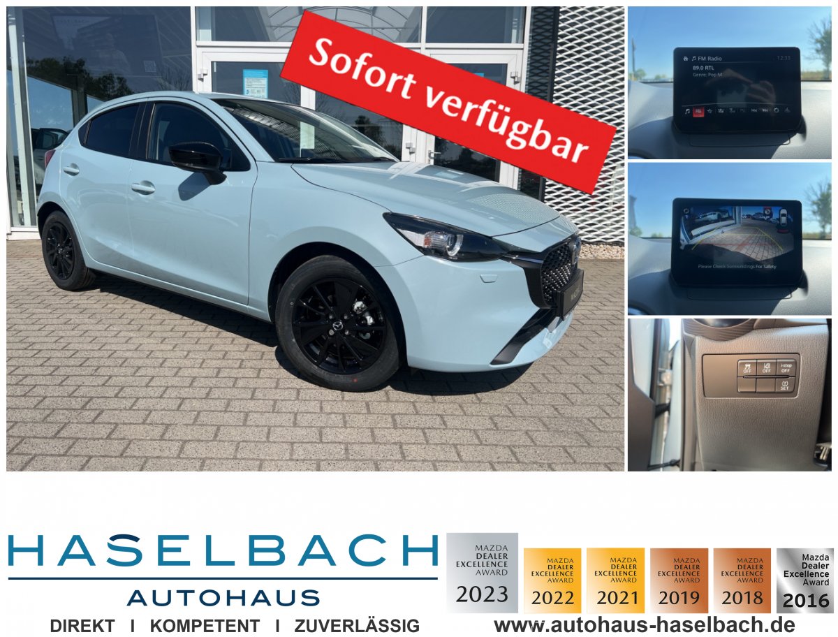 Mazda 2 2 HOMURA Voll-LED Klimaaut RFK Carplay Einparkhh - 