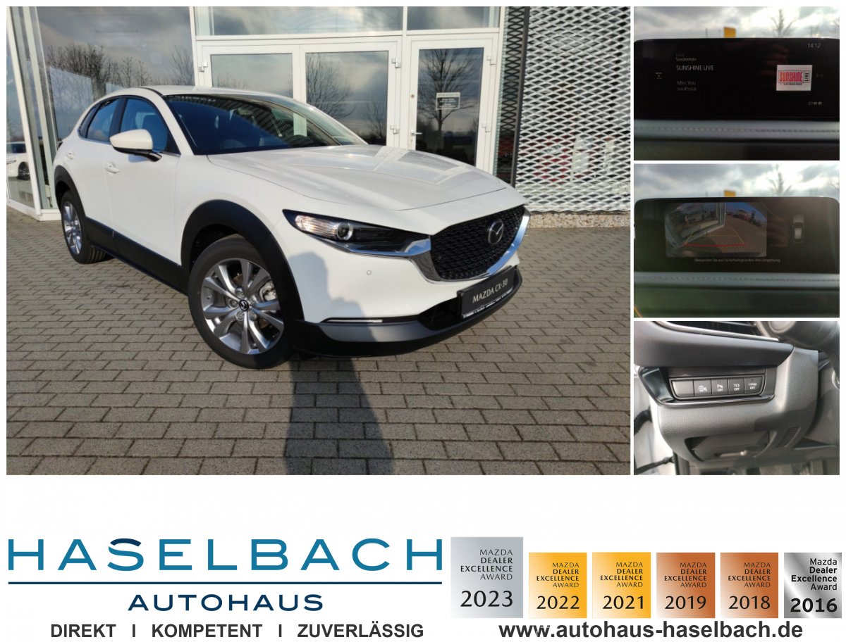 Mazda CX-30 CX-30 Centre RFK Klimaaut Sitzheizg Tempomat Fre - 