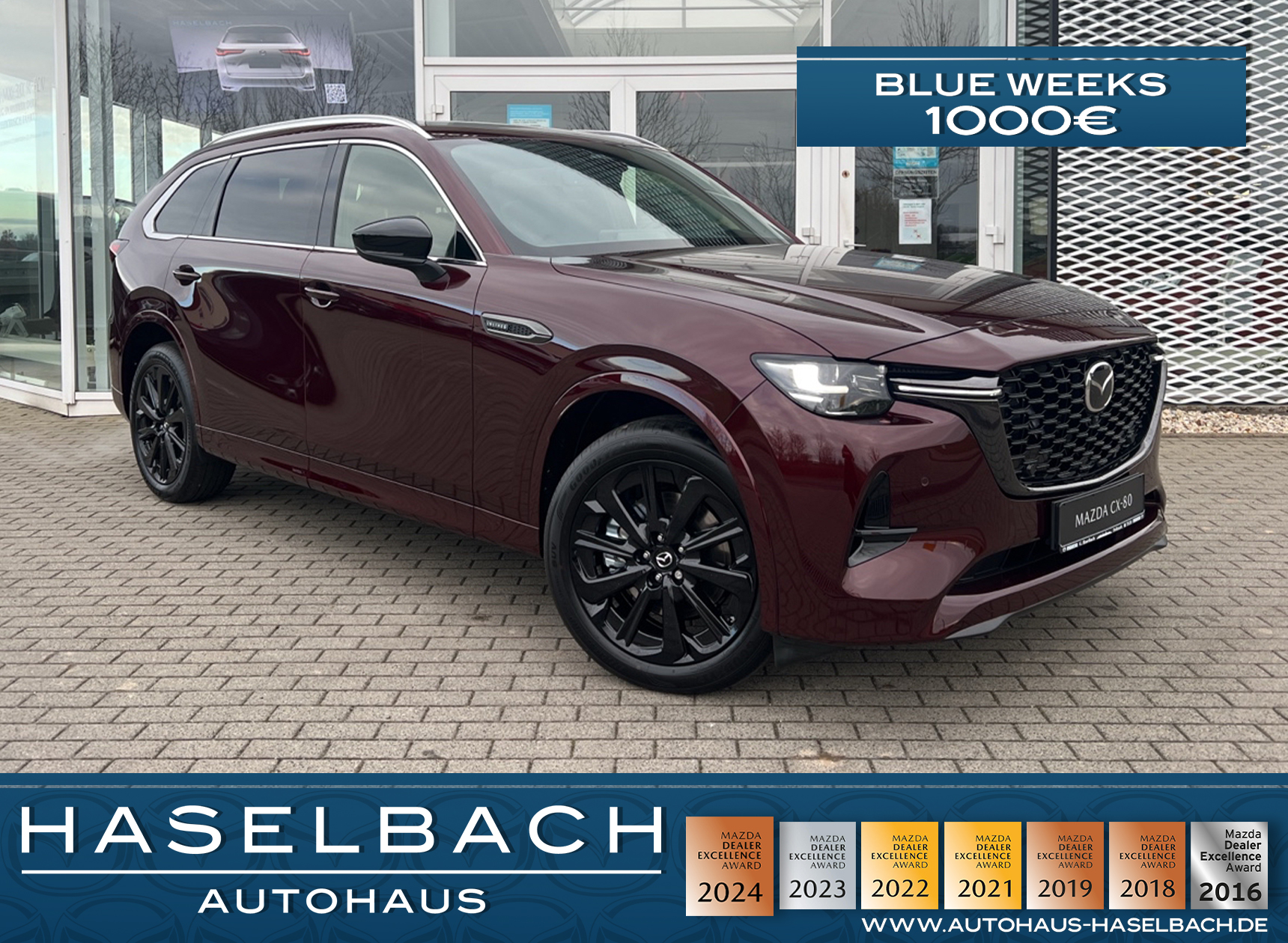 Mazda CX-80 CX-80 Homura PLUS 6Sitze 360° BOSE Matrix Sitzbe - 