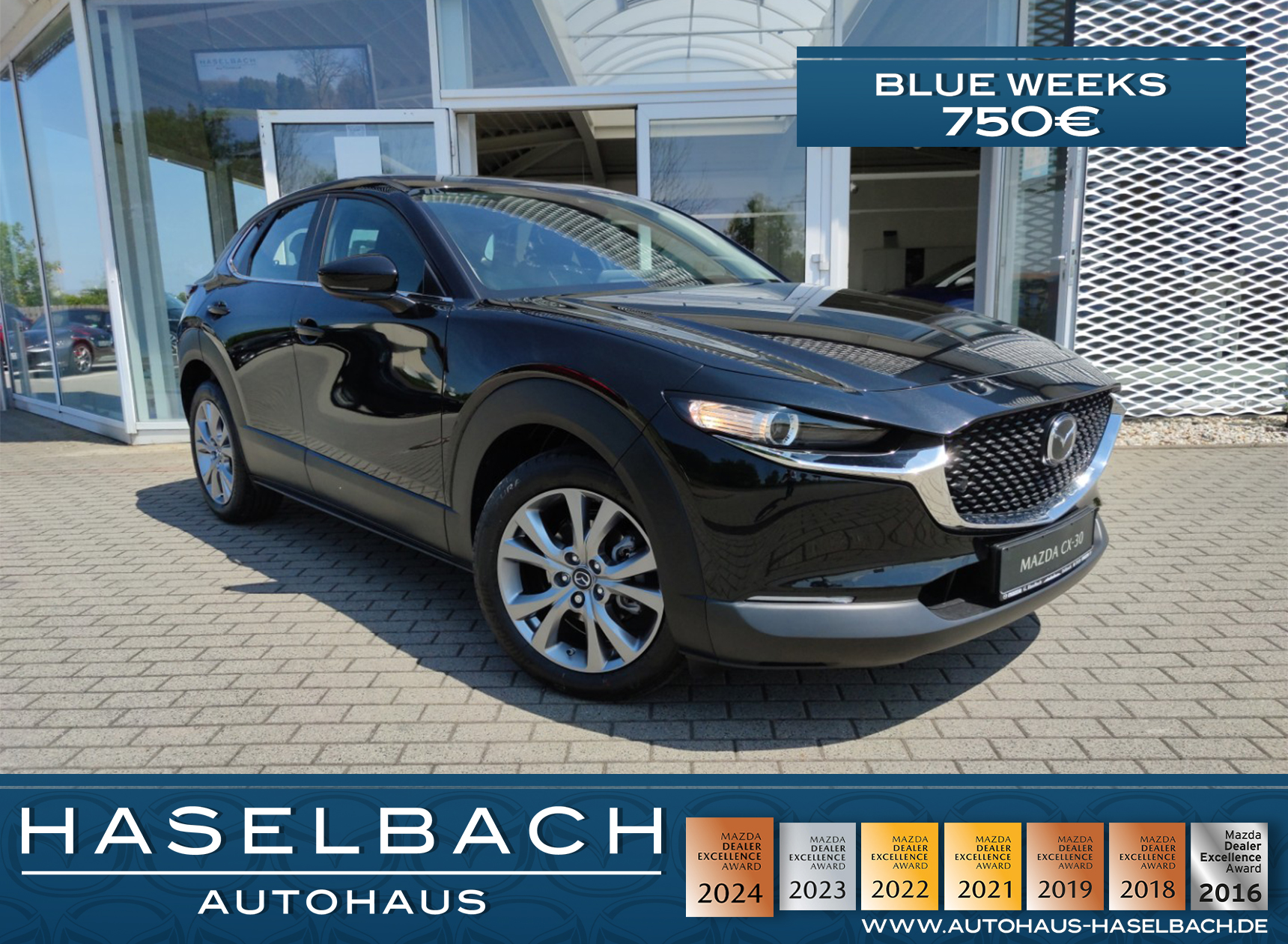 Mazda CX-30 CX-30 Exclusive 360° BOSE Notbremsassi LogIn Fre - 