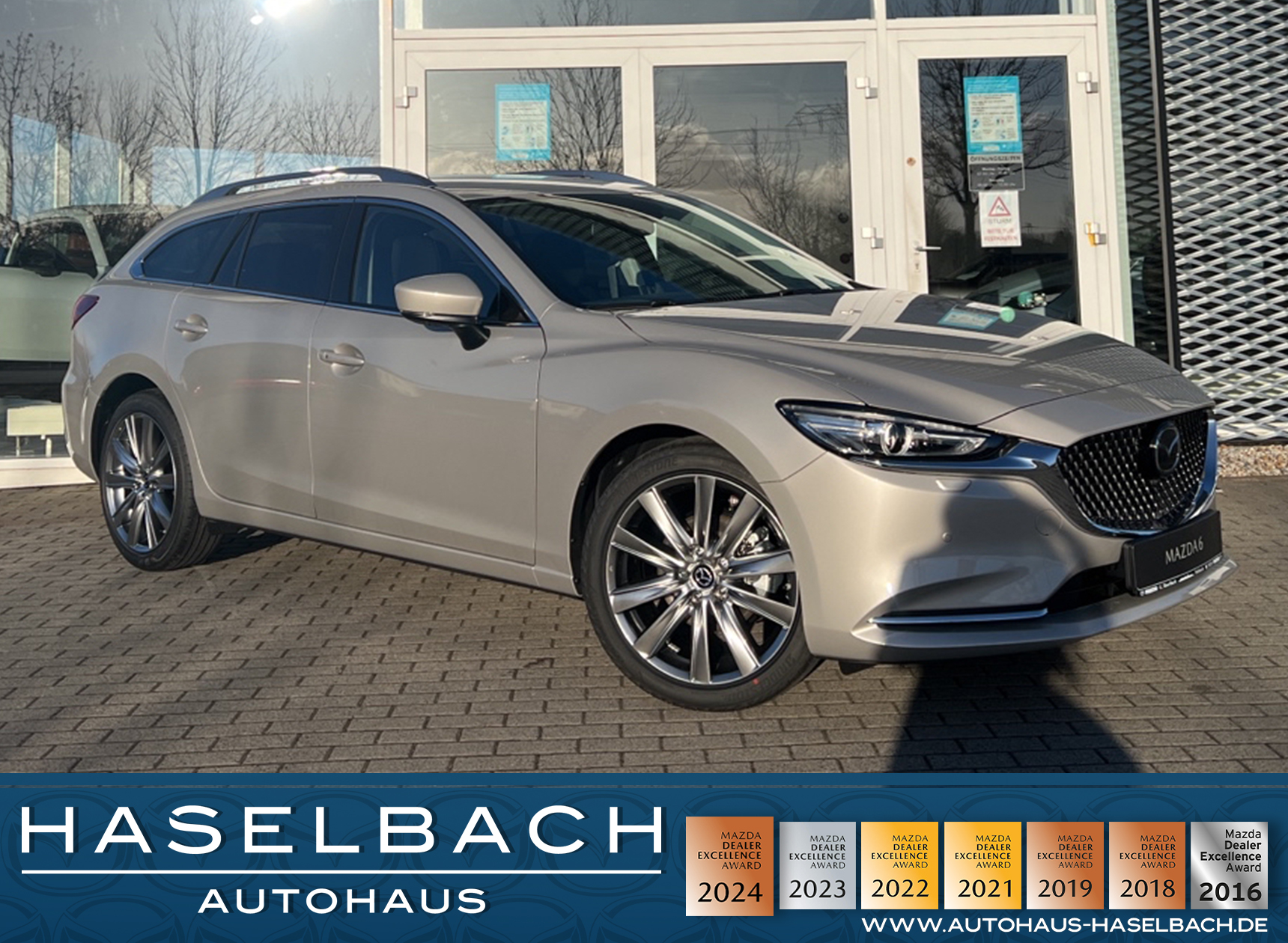 Mazda 6 6 EXCLUSIVE LogIn BOSE Sitzheizung 360° Leder Au - 