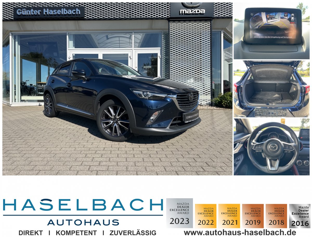 Mazda CX-3 CX-3 SPORTS TEC-P AHK RFK BOSE ACC Klimaaut Sitz - 
