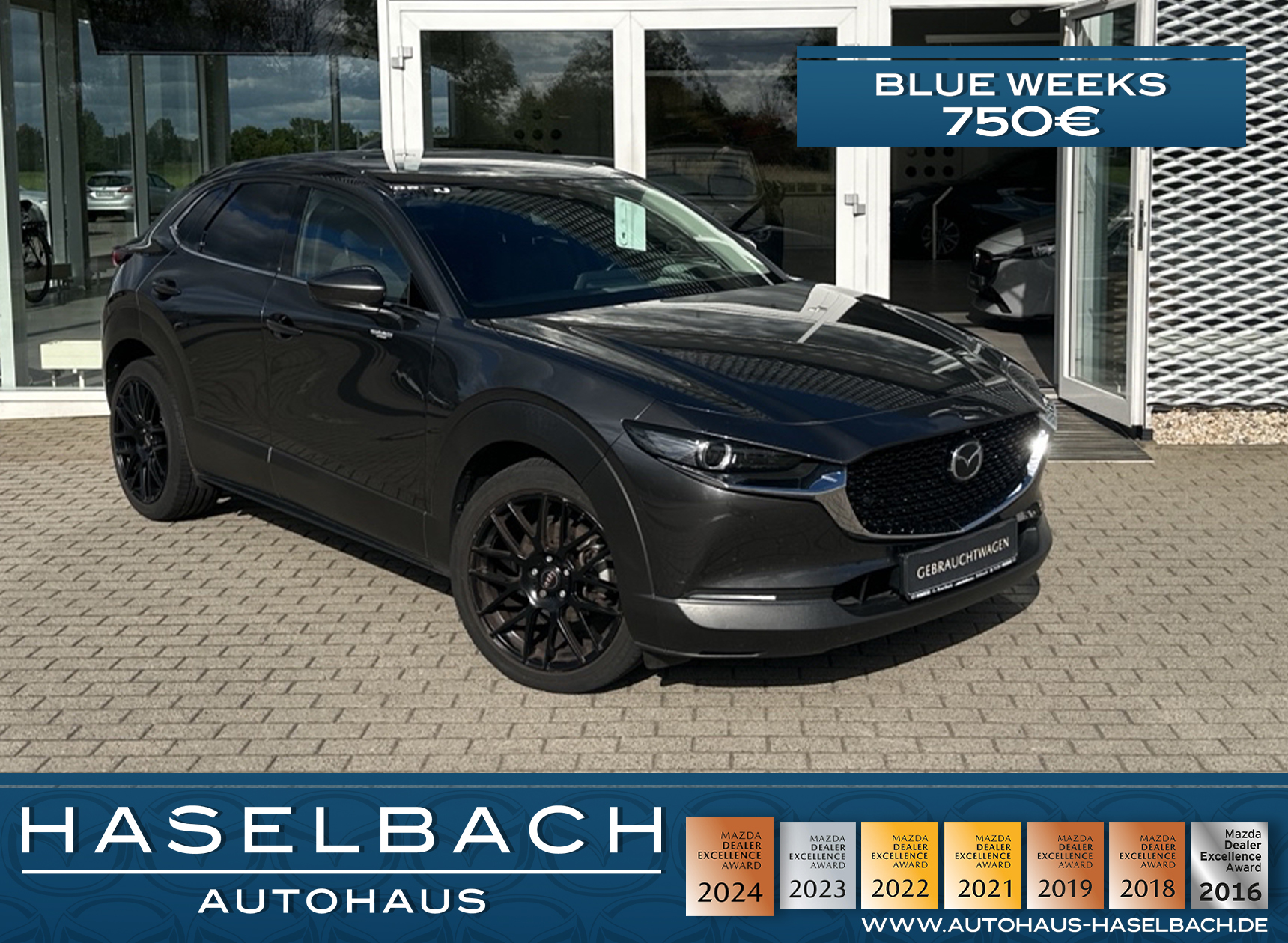 Mazda CX-30 CX-30 AWD AHK 1. Hand 360° BOSE LogIn Matrix Kli - 