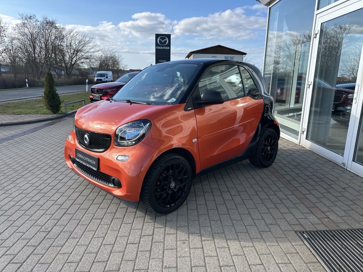 Smart ForTwo Smart Fortwo Sitzheizg Klimaaut RFK Glasdach Tem - 