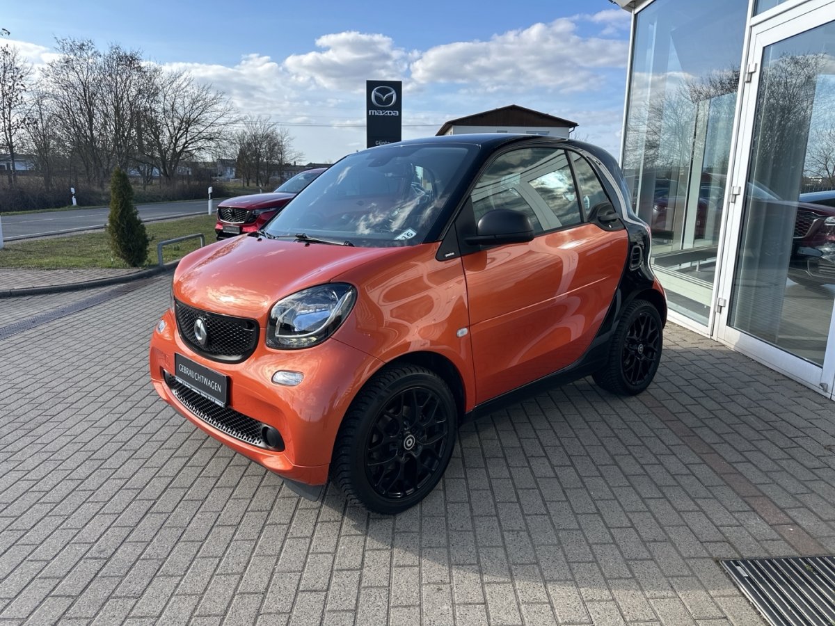 Smart ForTwo Smart Fortwo Sitzheizg Klimaaut RFK Glasdach Tem - 