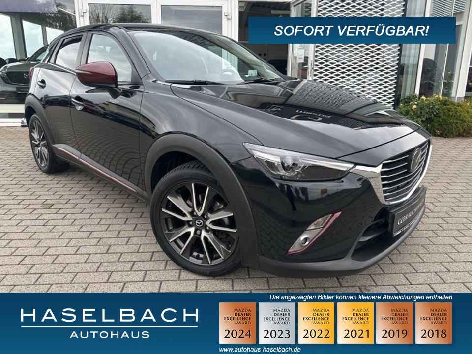 Mazda CX-3 CX-3 SPORTS TEC-P AWD AHK RFK Klimaaut Sitzheizg - 
