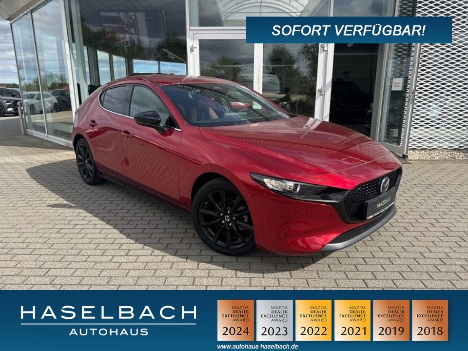 Mazda 3 3 Nagisa Leder Bose RFK Einparkhilfe Notbremsass - 