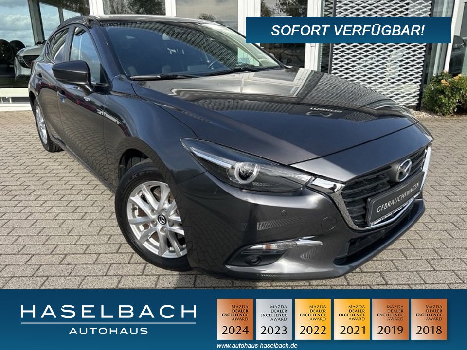 Mazda 3 3 EXCLUSIVE ACT-P AHK Klimaaut Sitzheizg Tempoma - 